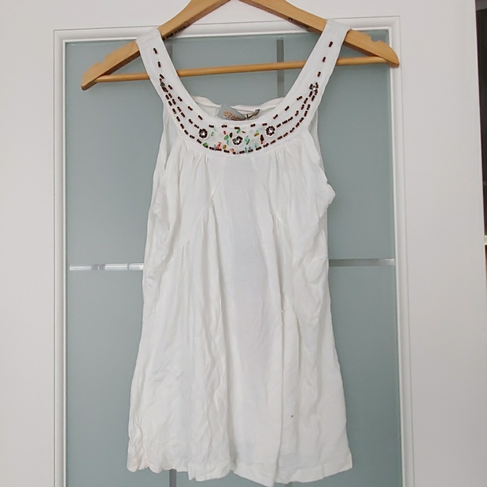 Beaded Tank Top